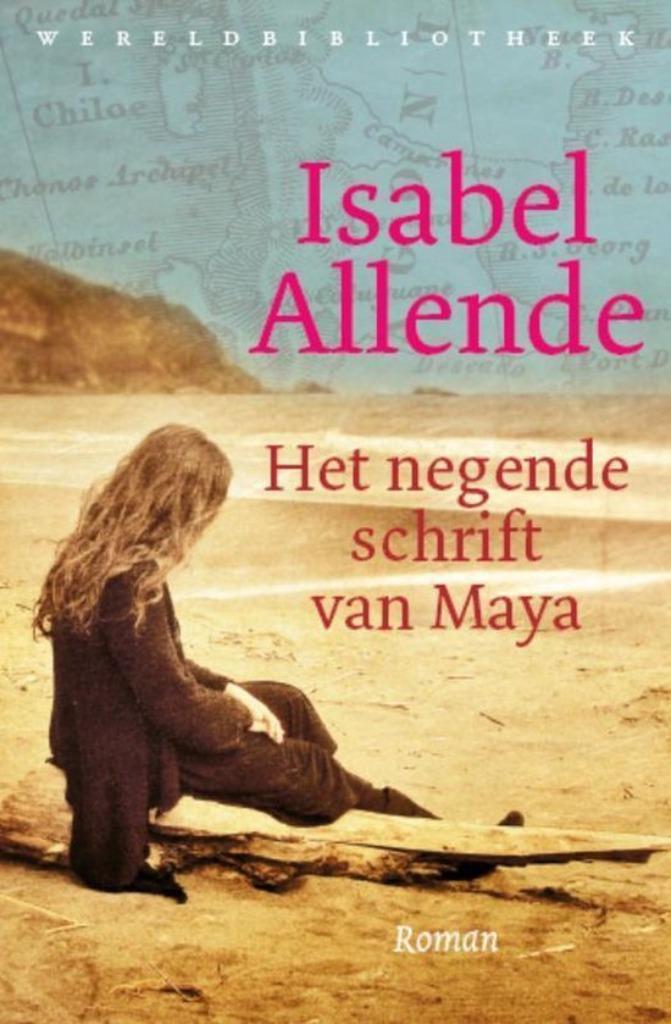 Te Koop Boek HET NEGENDE SCHRIJFT VAN MAYA Isabel Allende, Boeken, Romans, Gelezen, Amerika, Ophalen of Verzenden