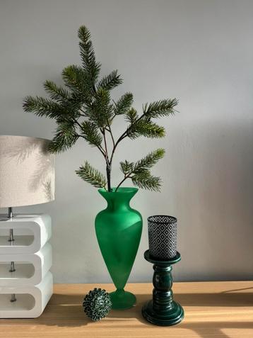 Groene decoratieset : zie beschrijving beschikbaar voor biedingen