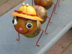 Standbeeld van een duizendpoot in smeedijzeren ronde hoed., Tuin en Terras, Ophalen, Nieuw