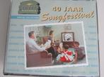 2CD DE PRE HISTORIE "40 JAAR SONGFESTIVAL" (50 hits), Cd's en Dvd's, Cd's | Verzamelalbums, Ophalen of Verzenden, Gebruikt, Pop