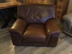 Salon en zetel leer, Huis en Inrichting, Ophalen, Zo goed als nieuw, Leer