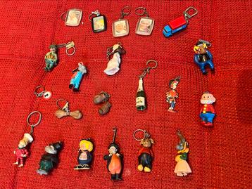 Vintage oude sleutelhangers, Verzamelen, Ophalen, Zo goed als nieuw