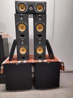 B&W alles apart te koop als nieuw en te beluisteren, Ophalen, Zo goed als nieuw, 120 watt of meer, Complete surroundset