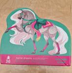 Puzzel paarden 36 stuks 50x68cm volledig, Enlèvement, 10 à 50 pièces, Comme neuf, 4 à 6 ans