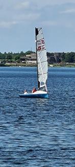 Open 5.00 Phileas Bleu/blanc, Watersport en Boten, Open zeilboten, Ophalen, Geen motor, Gebruikt, Overige typen