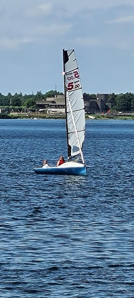 Open 5.00 Phileas Bleu/blanc, Watersport en Boten, Open zeilboten, Gebruikt, Overige typen, 3 tot 6 meter, Polyester, Geen motor