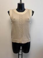 Trui zonder mouwen en uitzicht op zee, Kleding | Dames, Ophalen of Verzenden, Zo goed als nieuw, Maat 42/44 (L), Beige