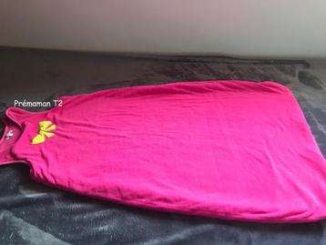 Prémaman sac de couchage fuchsia bien chaud longueur 99 cm, Enlèvement ou Envoi, Utilisé, 85 à 100 cm, Sac de couchage