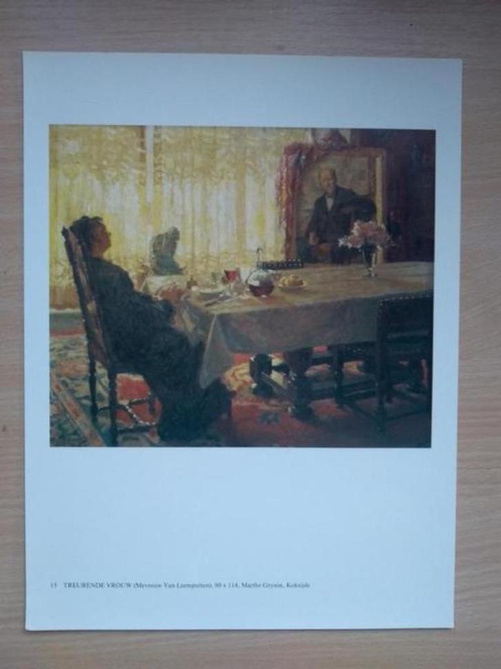 kunstmap Emiel Jacques, Antiek en Kunst, Kunst | Litho's en Zeefdrukken, Ophalen of Verzenden