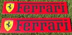 2 aluminium Ferrari panelen 50 cn    x  10 cm, Verzamelen, Ophalen