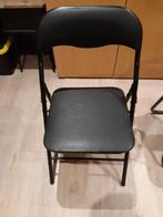 klapstoelen, Huis en Inrichting, Stoelen, Ophalen, Gebruikt, Zwart, Klapstoel