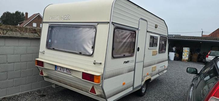 Home Car Rally 4 Personnes, Caravans en Kamperen, Caravans, Particulier, tot en met 4, 750 - 1000 kg, Home-car, 5 tot 6 meter