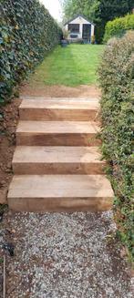 TRAVERSES, Tuin en Terras, Bielzen en Borduren, Ophalen, Minder dan 25 cm, Minder dan 25 cm, Hout