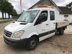 Mercedes-Benz Sprinter 213 CDI Euro 5 L2H1 DC 7-Pers Pick-Up, Auto's, Bestelwagens en Lichte vracht, Centrale vergrendeling, Wit