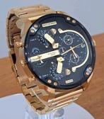 Montre homme, Handtassen en Accessoires, Ophalen of Verzenden, Nieuw, Staal, Staal