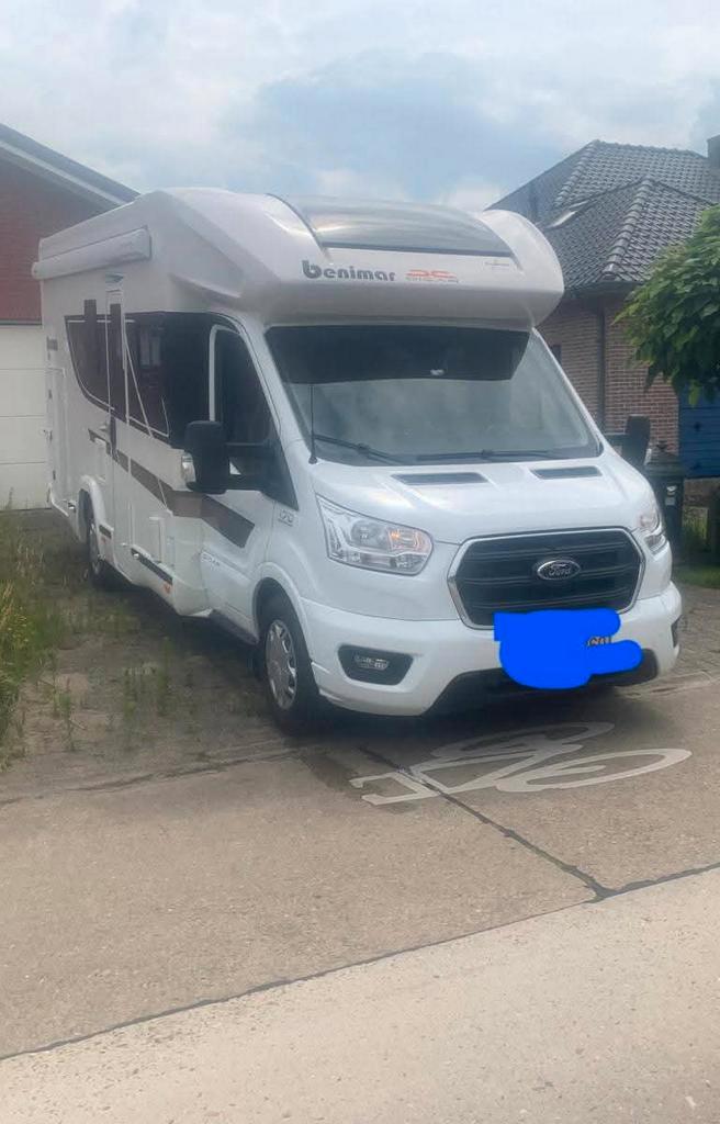 Camper benimar cocoon 442, Caravans en Kamperen, Mobilhomes, Particulier, Benimar, Ford, Automaat, Fietsendrager, Luifel, Ophalen
