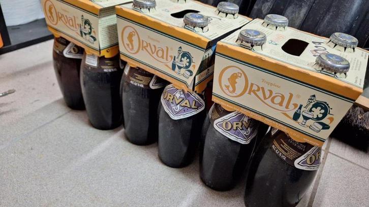 Oude Orval - totaalpakket (55 stuks) Vanaf 185 EUR., Verzamelen, Biermerken, Nieuw, Flesje(s), Overige merken, Ophalen