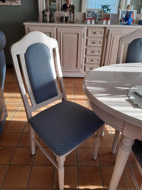 Volledige eiken eetkamer, Huis en Inrichting, Stoelen, Zo goed als nieuw, Ophalen