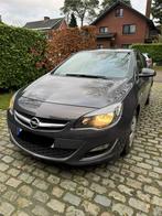 Opel Astra, Auto's, Euro 5, Zwart, Leder en Stof, 5 deurs