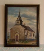Peinture à l’huile. Chapelle St Roch de Martué.
