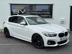 BMW 120i automaat - PANO - LEDER - SHADOW, Auto's, Automaat, 4 cilinders, Alcantara, Wit