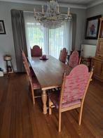tafel eetkamer met 6 stoelen, Ophalen