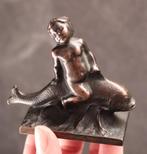 19e eeuws bronzen sculptuurtje, Ophalen of Verzenden