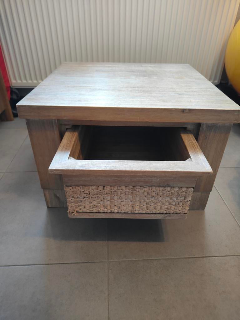 Salontafel eik, Ophalen