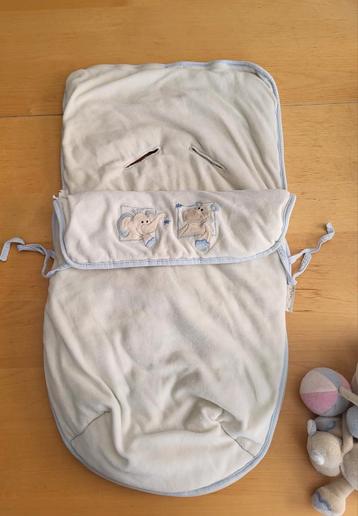 Sac de couchage Noukies pour maxi cosi + spirale de jeu, Enlèvement, Utilisé, Sac de couchage