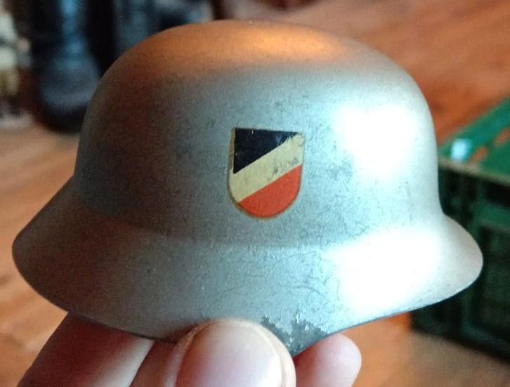 Casque de mariage allemand wo2 DD miniature, Collections, Objets militaires | Seconde Guerre mondiale, Armée de terre, Enlèvement ou Envoi