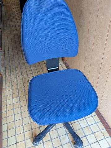 chaise de bureau, Enlèvement, Comme neuf, Bleu, Chaise de bureau