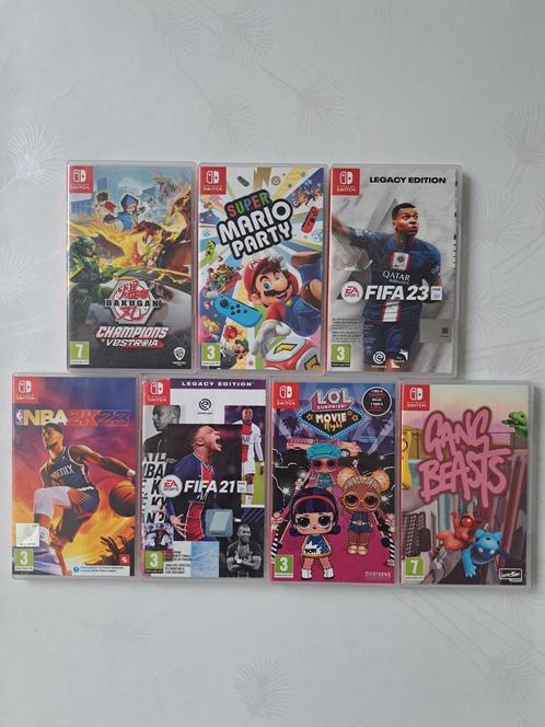 Eenmalige verkoop van Switch-games. Marktprijzen.

Rendez-vo, Games en Spelcomputers, Games | Nintendo Switch, Zo goed als nieuw