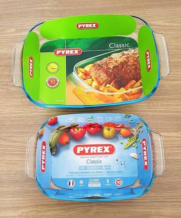 2 Plat à four Pyrex haute qualité