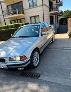BMW E36 320i automaat, Auto's, BMW, Automaat, Achterwielaandrijving, Zwart, Lederen bekleding
