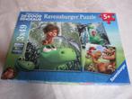 Puzzel Ravensburger The Good Dinosaur + knuffel, Gebruikt, Ophalen