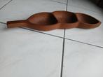 Decoratieve houten schaal voor chips of nootjes, Huis en Inrichting, Gebruikt, Schaal, Ophalen of Verzenden, Overige vormen