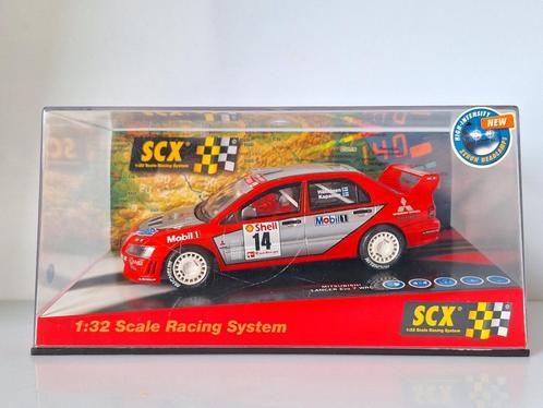 Scx Mitsubishi Lancer Evo VII Mika avec éclairage Ref 61210, Enfants & Bébés, Jouets | Circuits, Neuf, Circuit, Électrique, Autres marques