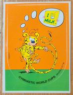 Marsupilami sticker Gymnastic World Cups 1990, Verzamelen, Stripfiguren, Ophalen of Verzenden, Guust of Robbedoes, Zo goed als nieuw
