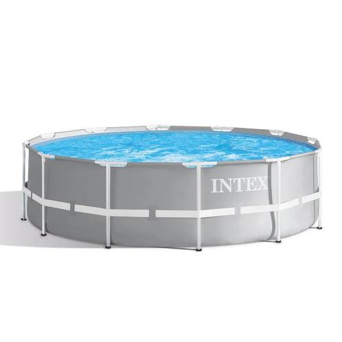Intex prism zwembad 366x99, Tuin en Terras, Zwembaden, Gebruikt, Ophalen