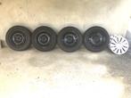Kit de 4 Pneus hiver BRIDGESTONE 195/60R16 89H, Auto-onderdelen, Banden en Velgen, Ophalen, Gebruikt, 16 inch, Winterbanden