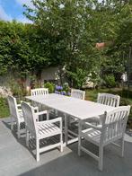 Tuintafel van massief hout, Tuin en Terras, Tuintafels, Ophalen, Gebruikt, Hout