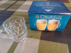 Churchill  halve liter bierglazen, Verzamelen, Glas en Drinkglazen, Ophalen of Verzenden, Zo goed als nieuw