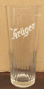 Bier brouwerij glas Kruger Eeklo 33cl geribd, Ophalen of Verzenden, Zo goed als nieuw