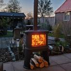 Gietijzeren Buitenkachel Tuinhaard Vulture, Ophalen of Verzenden, Nieuw