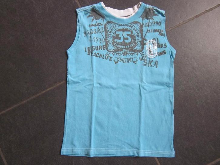 blauw T-shirt zonder mouwen van het merk Esprit, Kinderen en Baby's, Kinderkleding | Maat 128, Gebruikt, Jongen, Shirt of Longsleeve