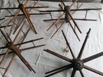 5 Antieke spoelen voor weefgetouw, Antiek en Kunst, Ophalen of Verzenden