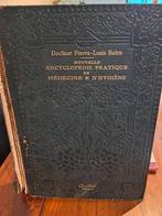 Geneeskunde,encyclopédie pratique 1922,docteur Rhem, Ophalen of Verzenden