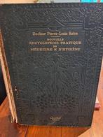 Geneeskunde,encyclopédie pratique 1922,docteur Rhem, Antiek en Kunst, Ophalen of Verzenden