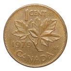 Canada 1 cent 1979 Elizabeth II, Timbres & Monnaies, Monnaies | Amérique, Enlèvement ou Envoi, Monnaie en vrac, Amérique du Nord