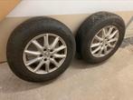 Winterbanden op aluminium velgen, Auto-onderdelen, Banden en Velgen, Ophalen, 215 mm, 16 inch, Banden en Velgen